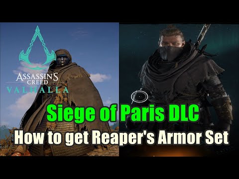 How to get Reaper's Armor Set - Assassin's Creed Valhalla DLC : Siege of Paris