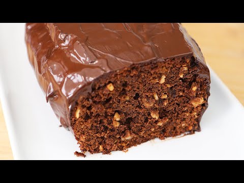 Bizcocho de chocolate y avellanas