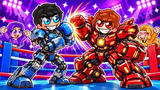 Evolucioné de ROBOT NOOB a ROBOT INVENCIBLE en Roblox!