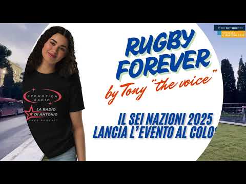 Sei nazioni 2025 presentazione delle squadre al Colosseo