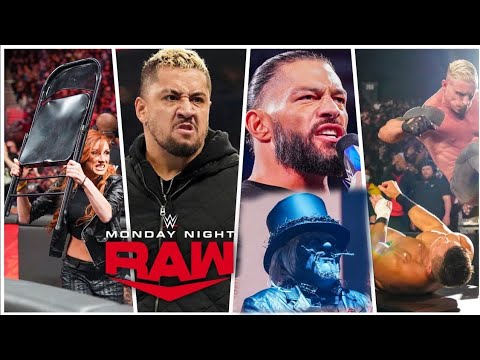 WWE Raw 3rd January 2023 Full Highlights HD - WWE Raw 01/03/2023 Highlight HD