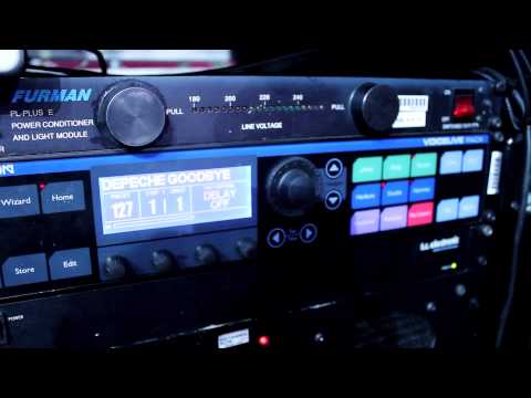 Depeche Mode on Tour with TC-Helicon VoiceLive Rack Vocal Effects
