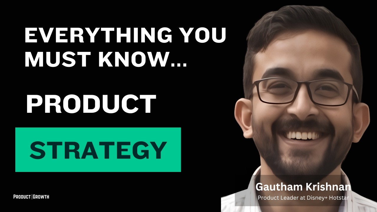 Product Strategy Masterclass by Disney+Hotstar Product ... - YouTube