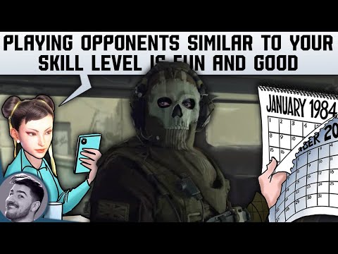 Skill Based Matchmaking is Good, Actually (Again)