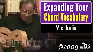 Vic Juris - Expanding Your Chord Vocabulary Excerpt 1