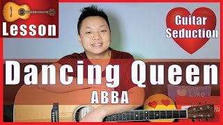 Dancing Queen ABBA Acoustic Guitar Chords Tutorial