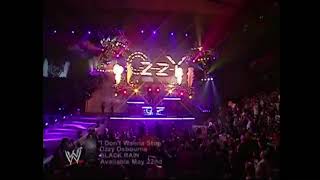 Ozzy Osbourne “I don’t wanna stop” Live on WWE SmackDown 5/18/07