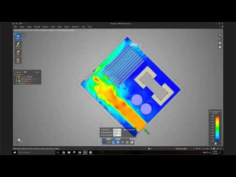 ANSYS Discovery Live Demo for Fluids Simulation in Simple Electronics Enclosure with Heat Sink