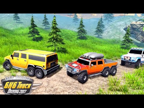 Offroad 6x6 Truck Driving 2017 - Driver Simulation - Android iOS Gameplay
