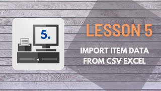 Importing Item Data From Excel CSV File