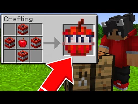 Jeg Kan Crafte CUSTOM Æbler I Minecraft!
