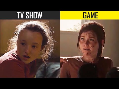 THE LAST OF US Episode 5 Side By Side Scene Comparison