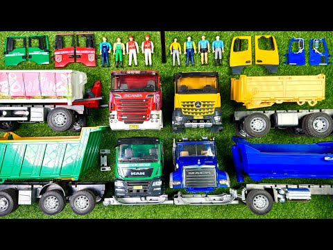 Assembling the Broken Sand Dump Truck Toy