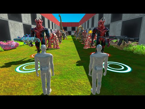 🔥FPS PULSE BLASTER vs RIFLE - WHICH ONE IS STRONGER AND FASTER - Animal Revolt Battle Simulator