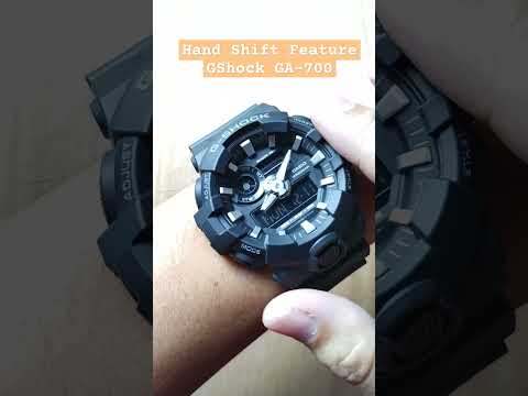 Tips: Hand Shift feature on G-Shock GA-700 #gshock #ga700 #casio