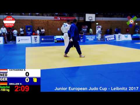 CATHARINA, Simeon (NED) vs DRILLER, Viktor (GER) -  100 kg: Quarter-Final
