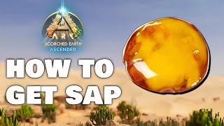 How to Get Sap on Scorched Earth - Ark Survival Ascended.