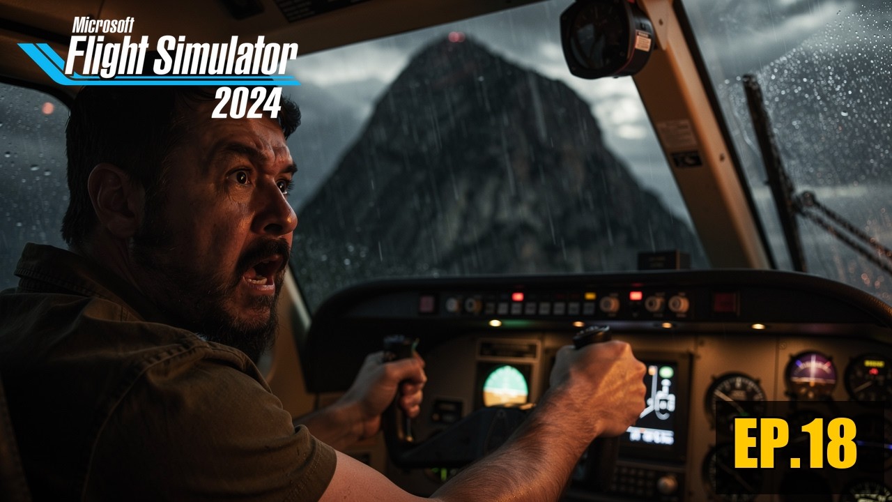 MICROSOFT FLIGHT SIMULATOR 2024 EP.18 "Casi me estrello contra una montaña"