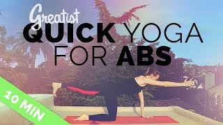 Yoga to Strengthen Your Core | 10 min