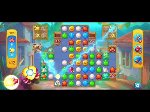 Fishdom Hard Level 3715 without Power Ups