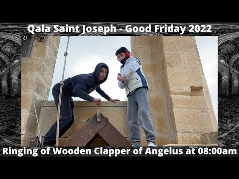 Id-Daqq taċ-Ċuqlajta ta' l-Angelus tat-08:00am (2022) - Qala San Ġużepp - Jum il-Ġimgħa l-Kbira
