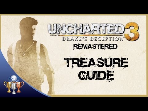 Uncharted 3 Drakes Deception Remastered - All 101 Treasure Collectibles - Nathan Drake Collection
