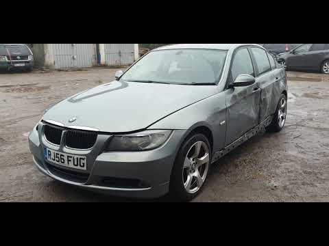 Prezentare BMW Seria 3 E90 320 2.0 D M47 163CP 2004 - 2008 Culoare A34 Arktis Metallic RJ56FUG