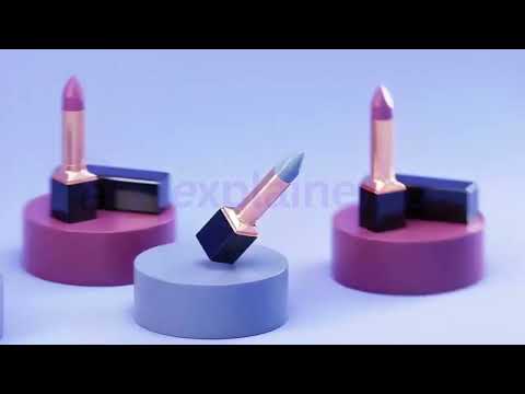 Cosmetics 3D product & packaging animation