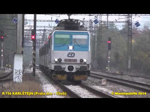 R 777 PANCÍŘ + R 756 KARLŠTEJN - Praha-Radotín - 25.10.2014
