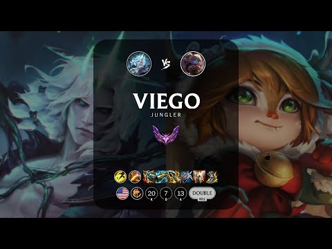Viego Jungle vs Poppy - NA Master Patch 12.23