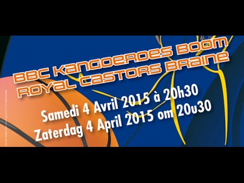 TV - Cup Final - Kangoeroes-Boom vs Castors Braine