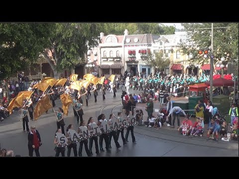 Santiago HS Sharks Marching Band - Disneyland - December 2017