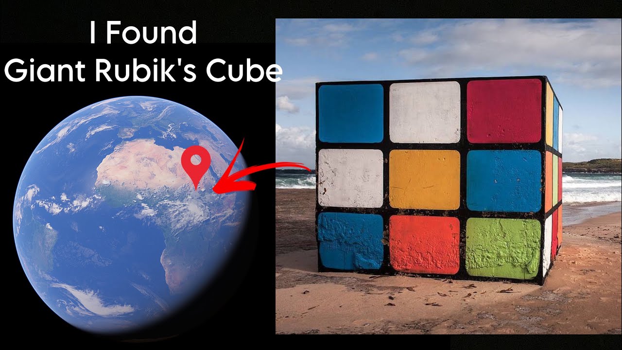 I Found The Big Rubik’s Cube 🧊😱 On Google Earth