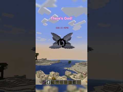 The God Minecraft.. but I'm in creative