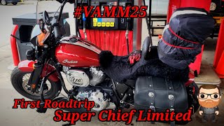 Super Chief Limited First Road Trip aka Traveling on a SCL. #VAMM25 #motorcycletravel