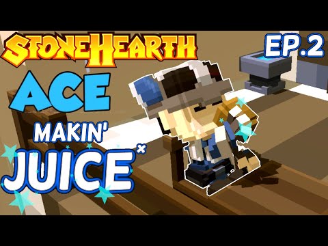 Brewer Is Born! Juice* For all! | Part 2 | Stonehearth ACE Mod