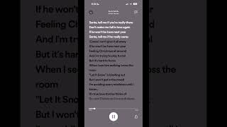 Download lagu SANTA TELL ME - Ariana Grande #christmas #lyrics #songlyrics #music #song #spotify #arianagrande mp3