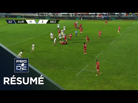 PRO D2 Saison 2025-2026 J03 - Résumé Stade Aurillacois - AS Béziers Hérault