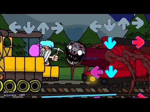 Boyfriend vs CHOO CHOO CHARLES ( FRIDAY NIGHT FUNKIN) part 4