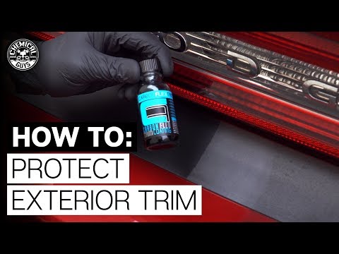 How To Restore & Protect Faded Plastic! - Chemical Guys
