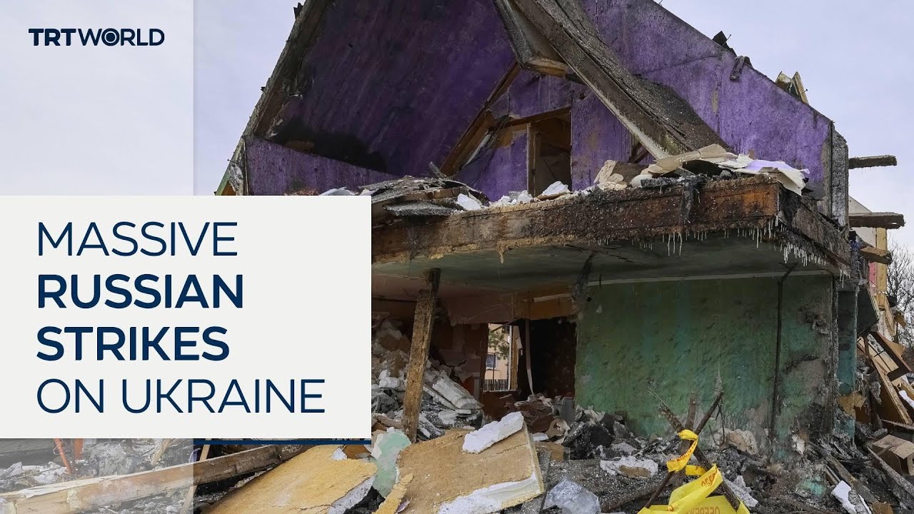 Russian missiles and drones struck across Ukraine overnight