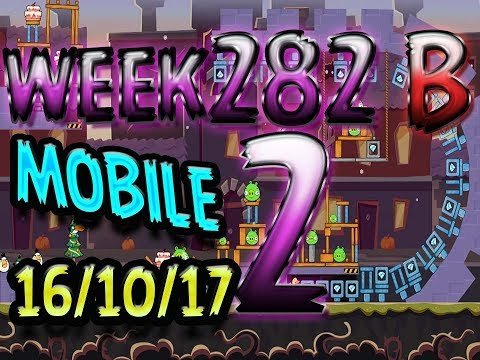 Angry Birds Friends Tournament Level 2 Week 282-B  MOBILE Highscore POWER-UP walkthrough