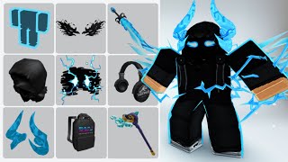 12 FREE BLACK AND BLUE ITEMS ROBLOX! NEW [2023]