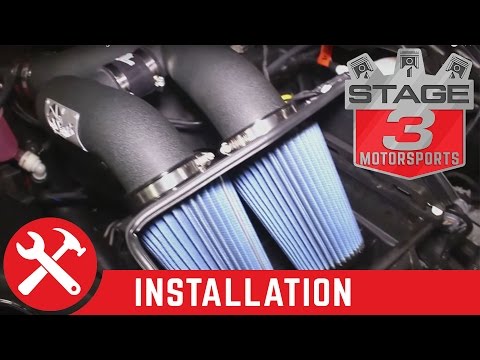 2015-2016 F-150 2.7L 3.5L EcoBoost aFe Magnum FORCE Cold Air Intake Kit Install