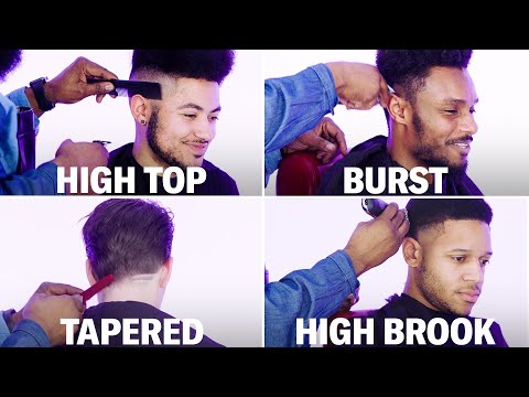 How to Cut 12 Types of Fade Haircuts | GQ