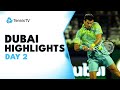 Djokovic & Machac Thriller, Medvedev & Auger-Aliassime Feature | Dubai 2023 Highlights Day 2