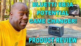 this is my car camping review bluetti eb3a for car camping