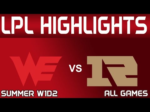 WE vs RNG Highlights ALL GAMES LPL Summer 2024 Team WE vs Royal Never Give Up by Onivia