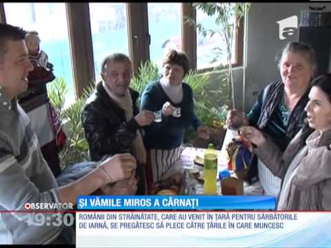 Românii care au venit în țară pentru sărbătorile de iarnă se pregătesc să plece în țăril