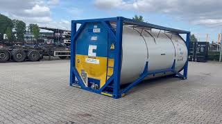 Conteneur citerne 20 pieds Welfit Oddy 20FT ISO / 23.980L / 1-COMP. / UN PORTABLE T11 / valid 5Y/CSC-in | Image 2 - Autoline